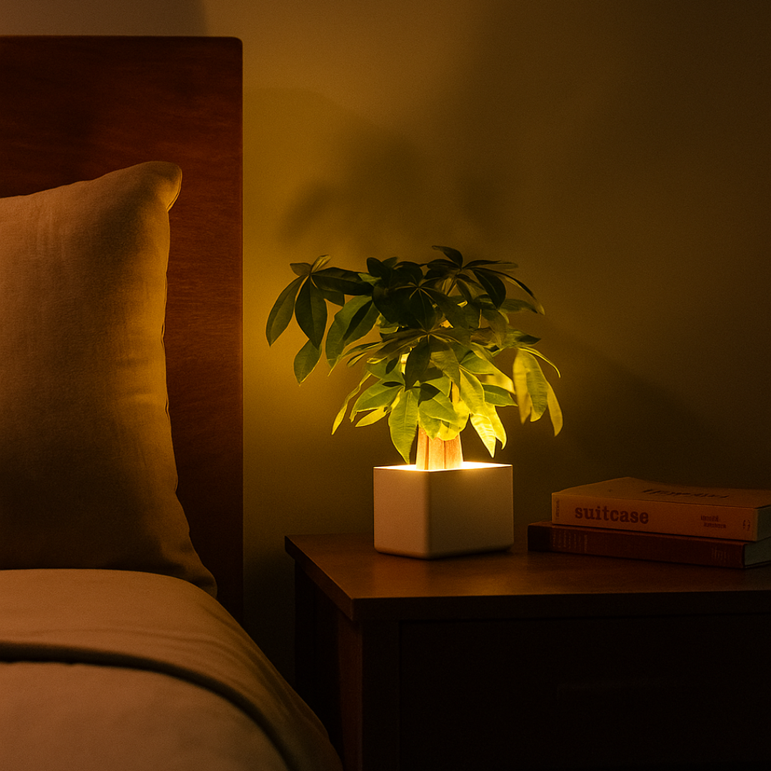 Retro Table LED Planter