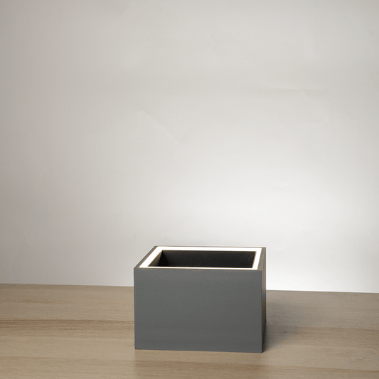 Square Table LED Planter - Concrete JunglePots & Planters